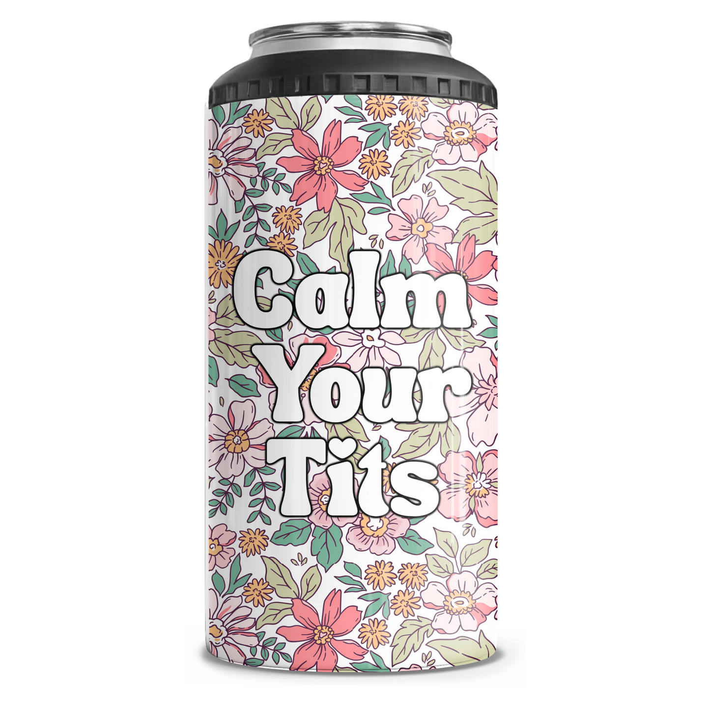 Calm Your Tits 4 in 1 Can Cooler