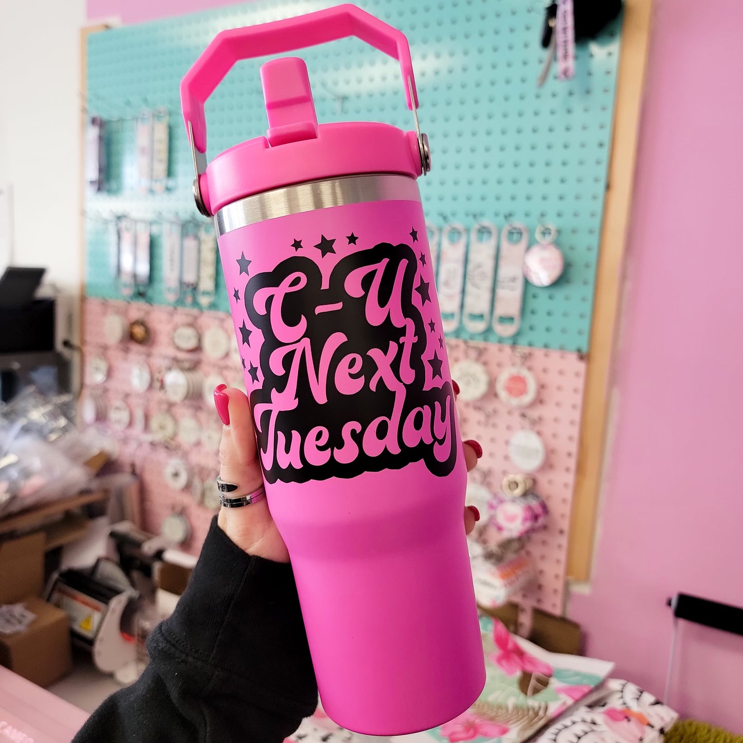 C U Next Tuesday Tumbler (clearance)