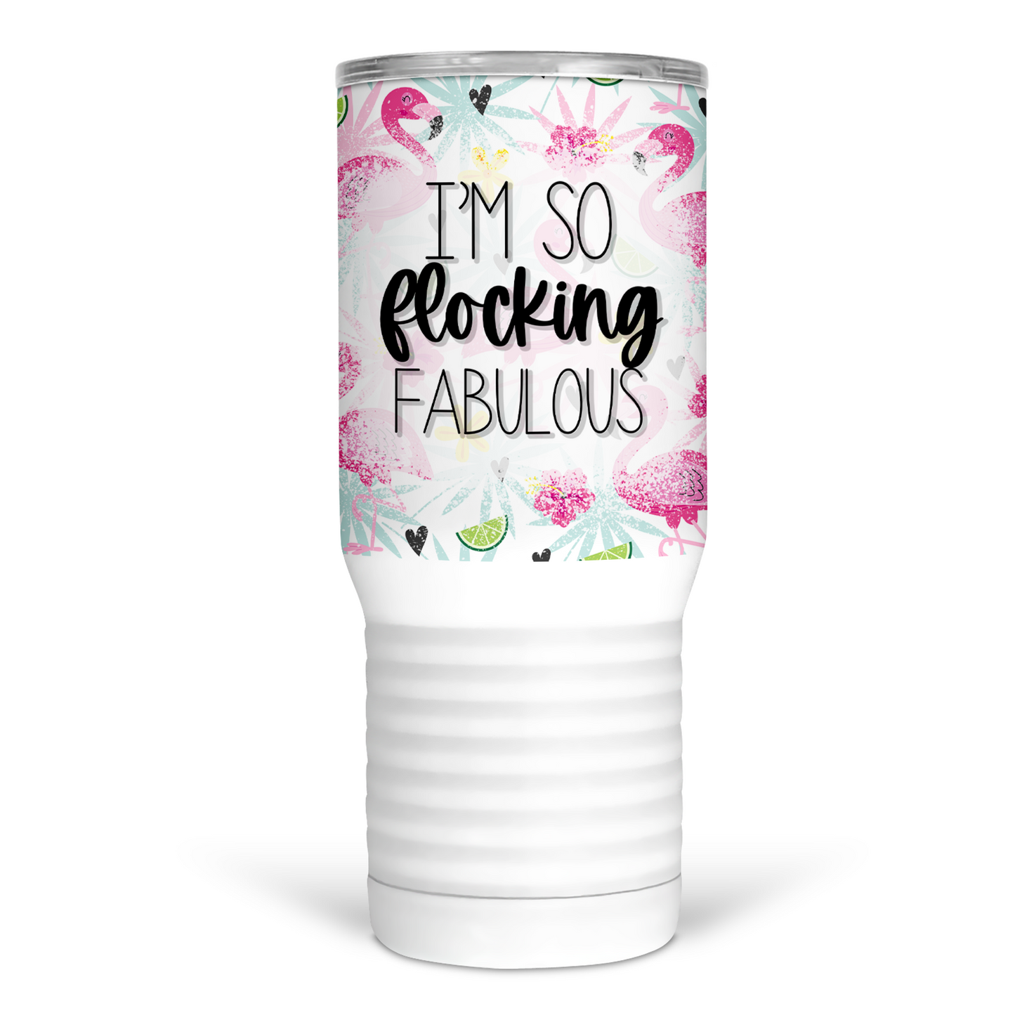 Flocking Fabulous 20 Oz Travel Tumbler