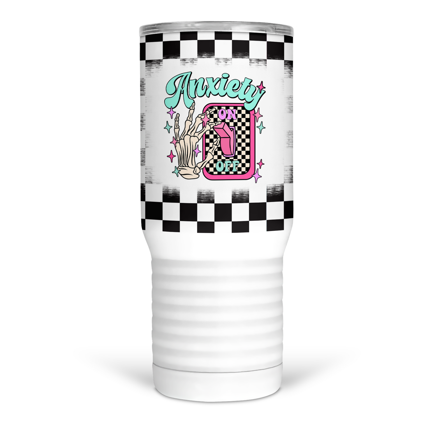 Funny Anxiety 20 Oz Travel Tumbler