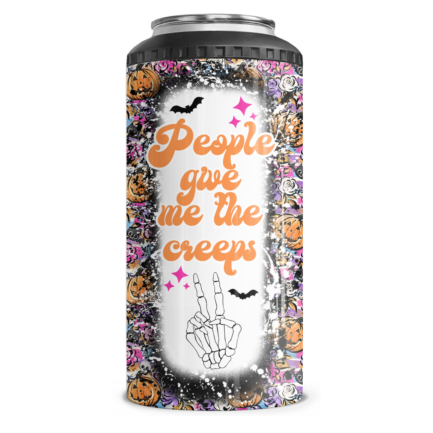 People Give Me The Creeps 4 in 1 Can Cooler