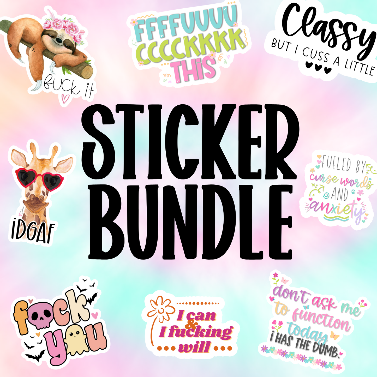 TCB Exclusives Sticker Bundle (Randomly Selected)