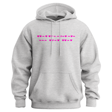 Fuck Off Morse Code Hoodie