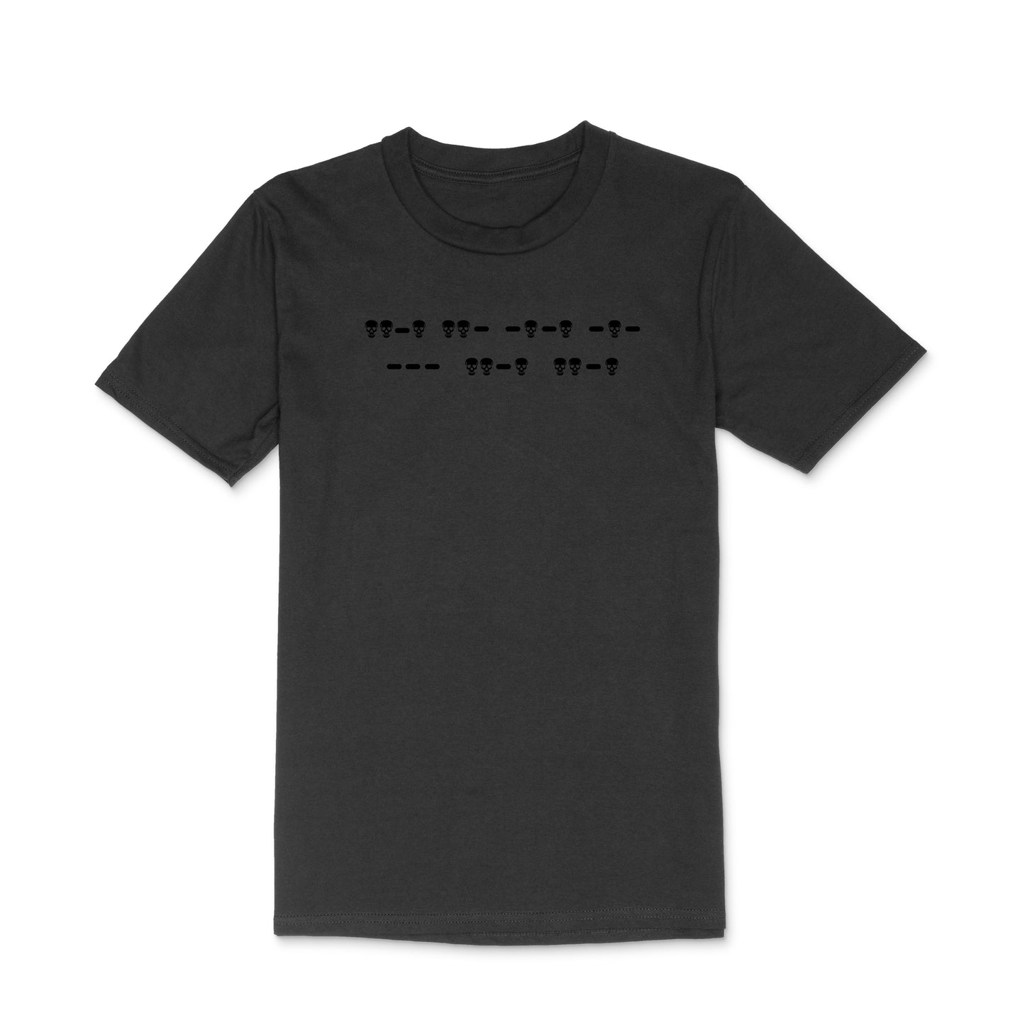 Fuck Off Morse Code (Skulls) Men's TShirt