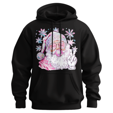 Bubble Gum Santa Hoodie