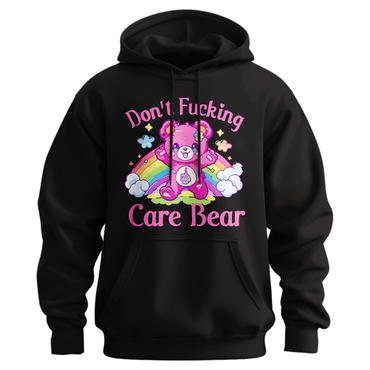 Don't Fucking Care Bear Hoodie