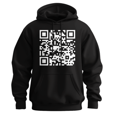 Fuck You Funny QR Code Hoodie