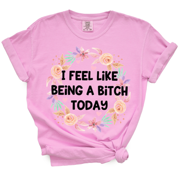I Feel Like Being A Bitch Today Tshirt