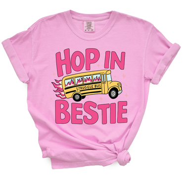 Hop In Bestie Struggle Bus TShirt