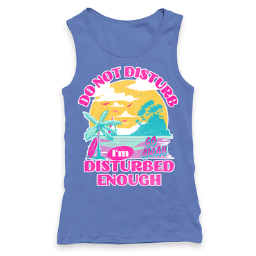 Do Not Disturb Racerback Tank