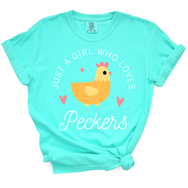Just A Girl Who Loves Peckers TShirt