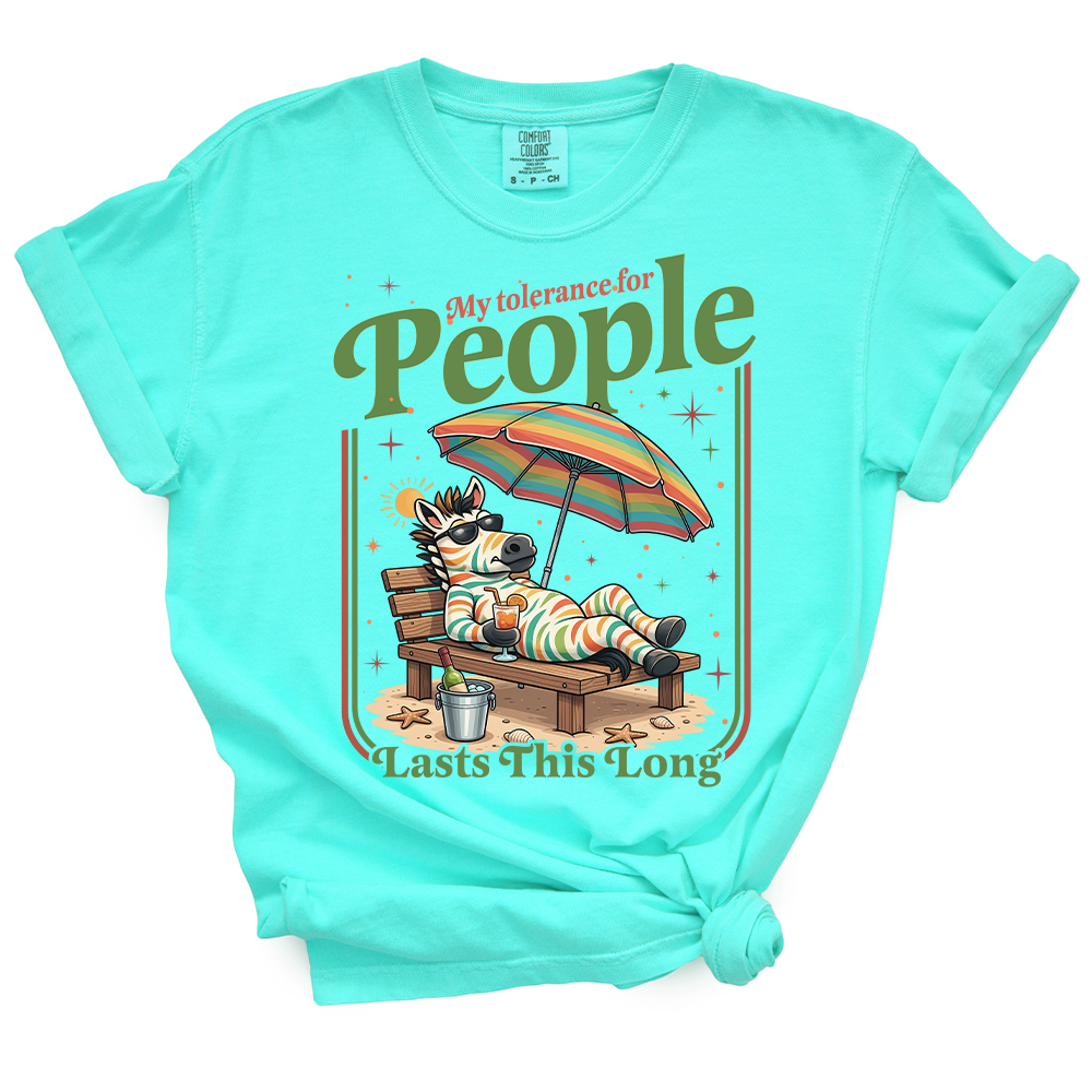 My Tolerance For People TShirt