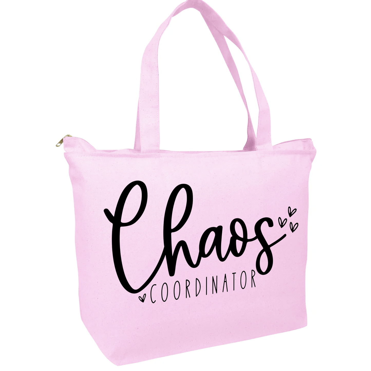 Chaos Coordinator Zippered Tote Bag