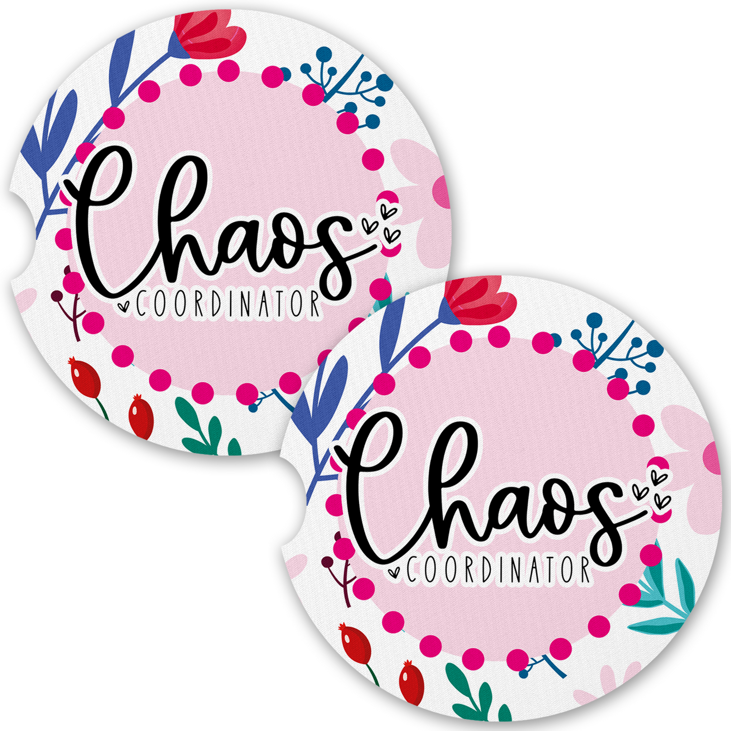 Chaos Coordinator Car Coaster Set