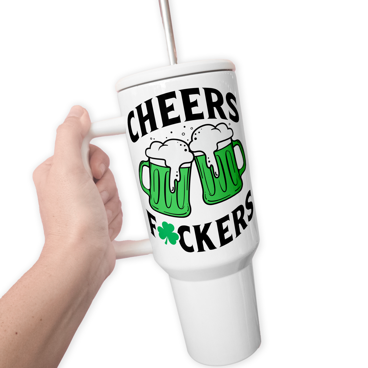 Cheers Fuckers 40 Oz Tumbler