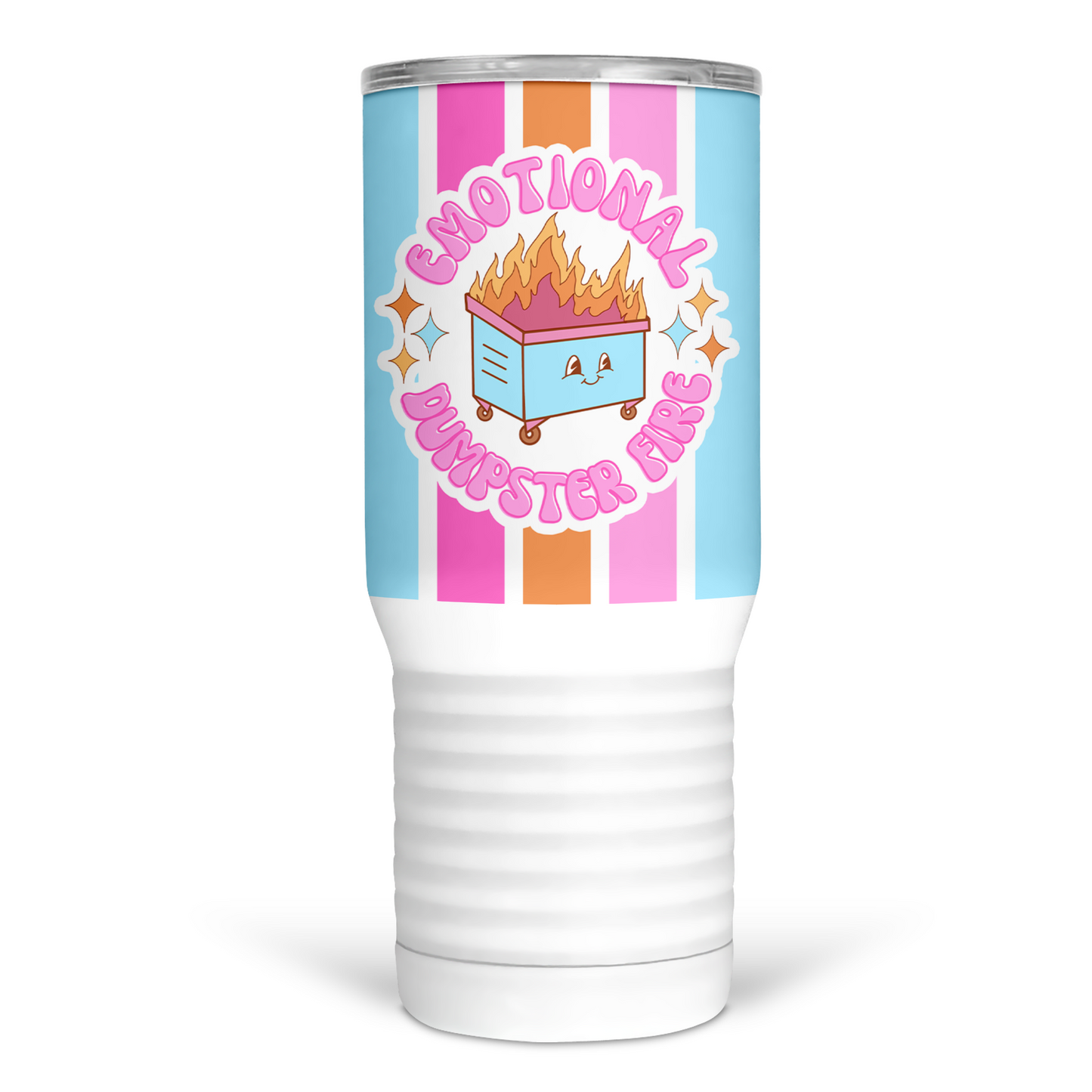 Emotional Dumpster Fire 20 Oz Travel Tumbler