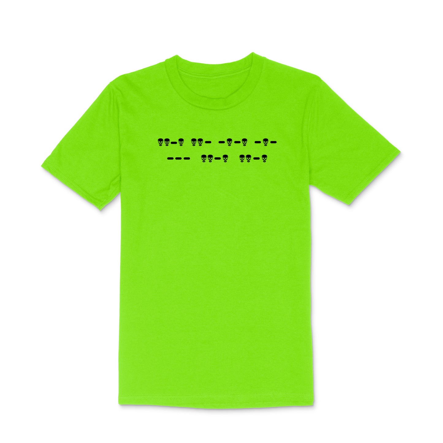 Fuck Off Morse Code (Skulls) Men's TShirt