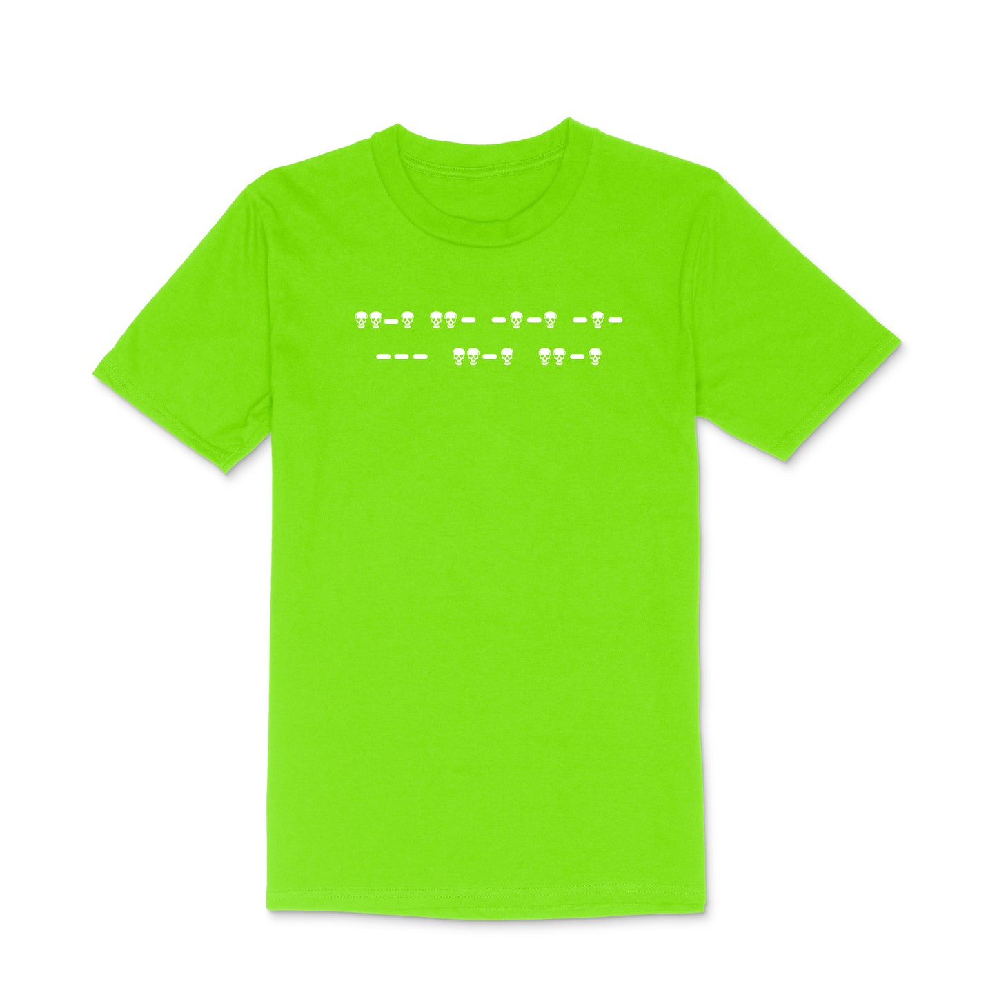 Fuck Off Morse Code (Skulls) Men's TShirt
