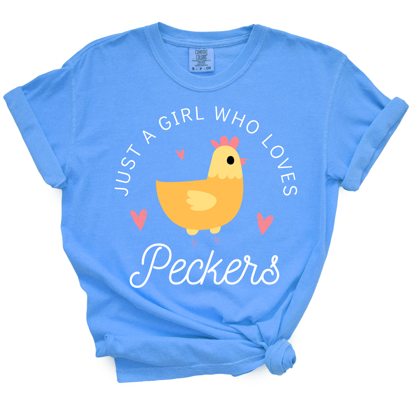 Just A Girl Who Loves Peckers TShirt