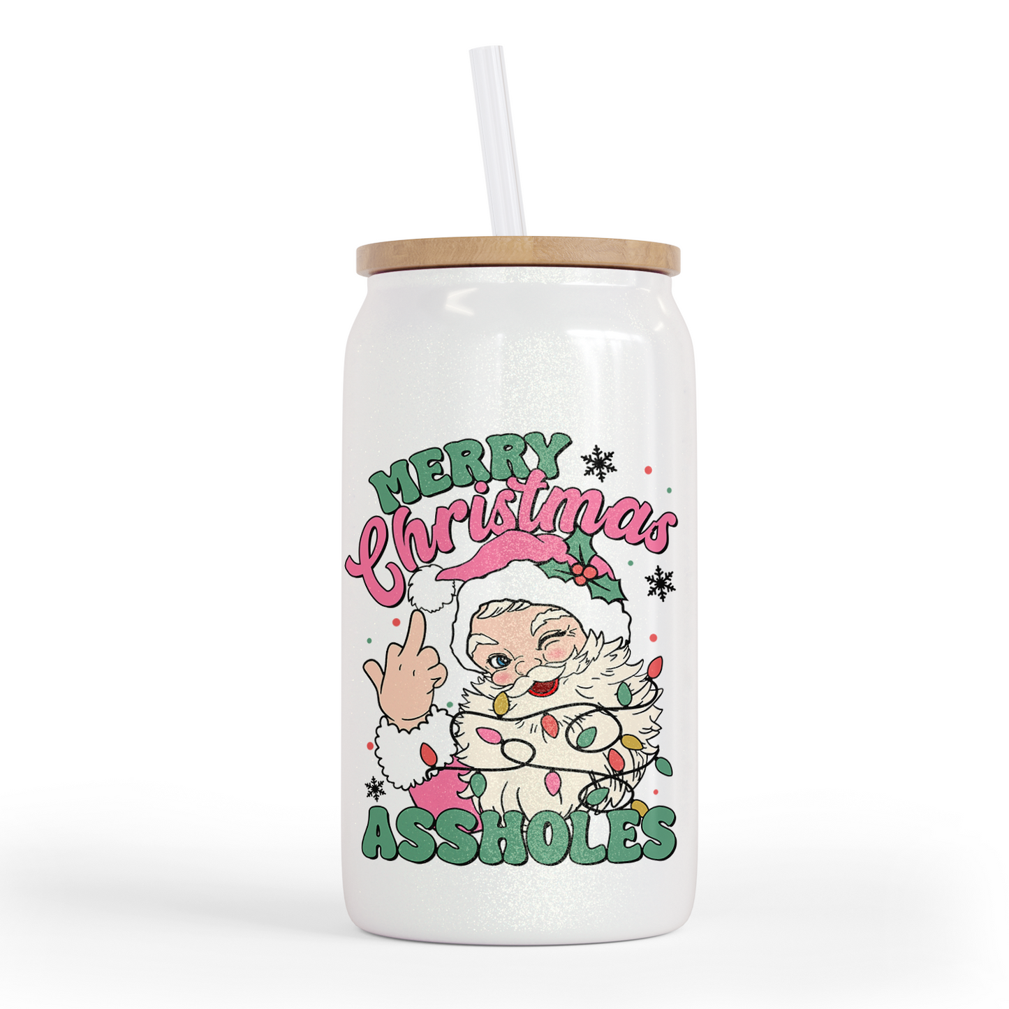 Merry Christmas Assholes Tumbler