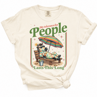 My Tolerance For People TShirt