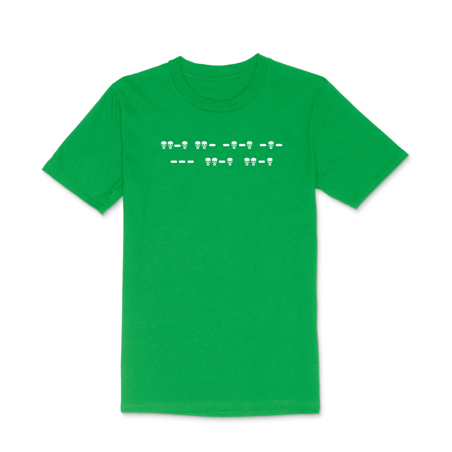 Fuck Off Morse Code (Skulls) Men's TShirt