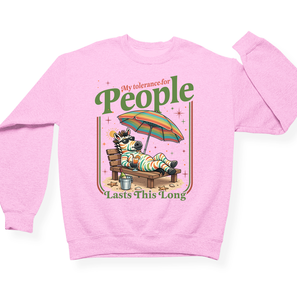 My Tolerance For People Crewneck