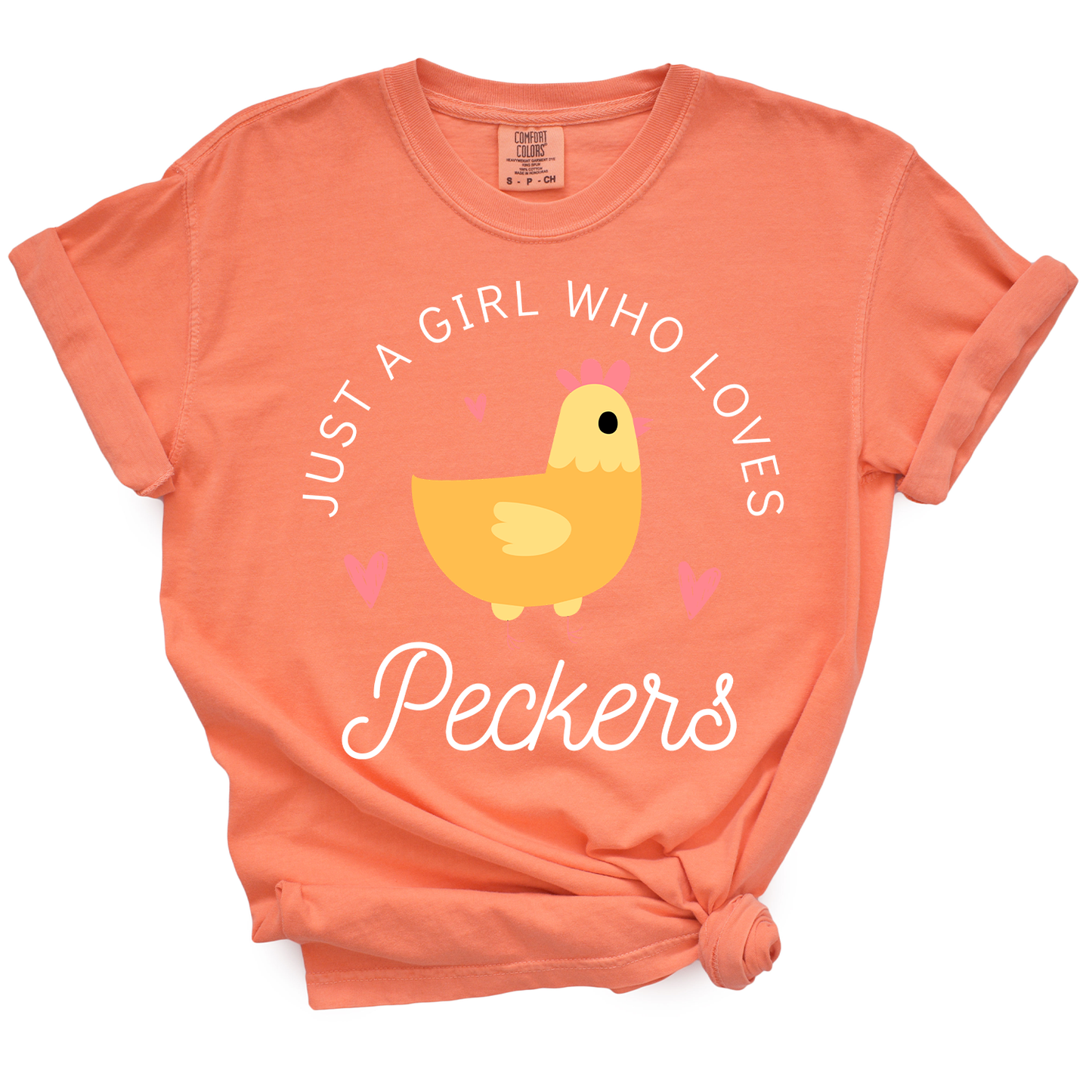 Just A Girl Who Loves Peckers TShirt