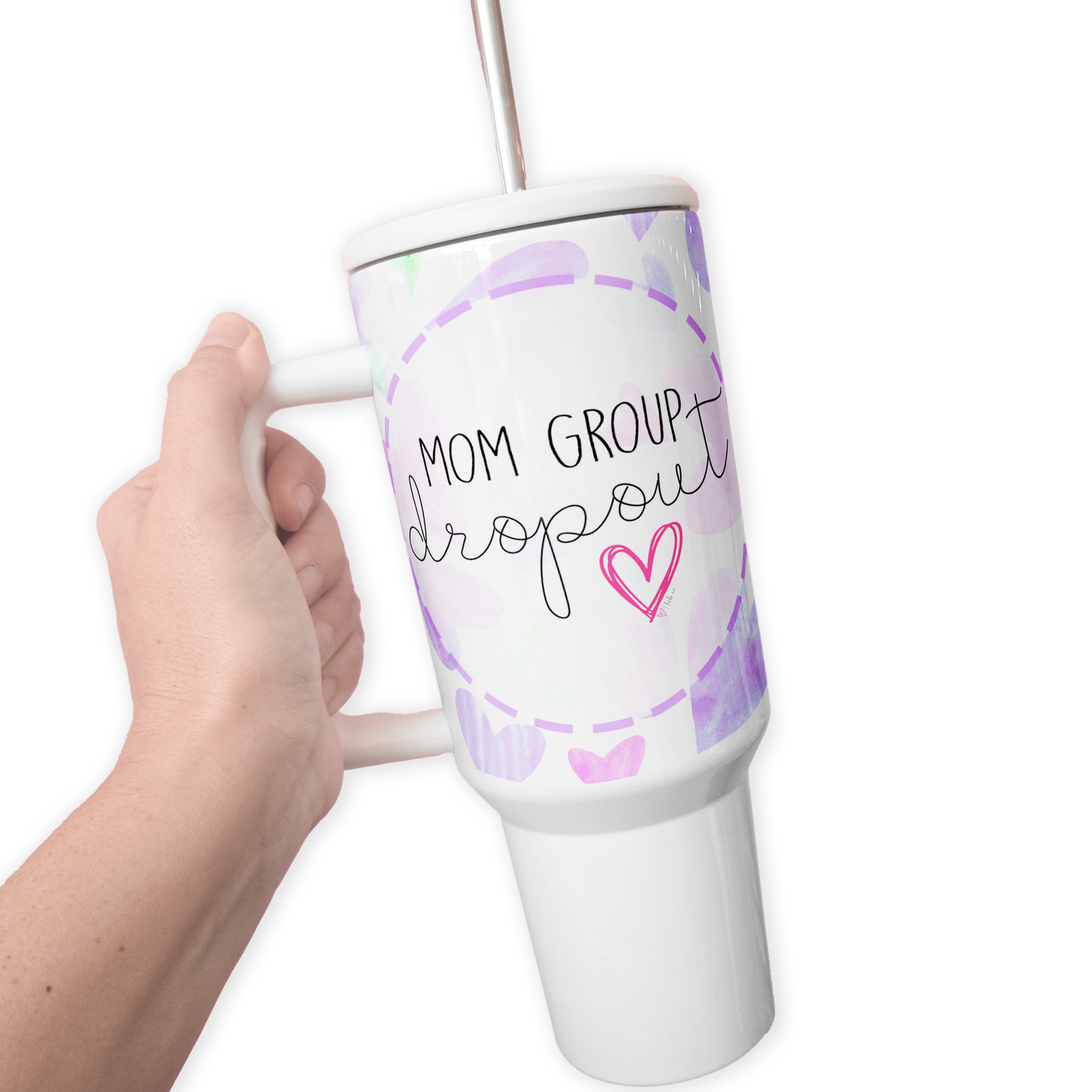 Mom Group Dropout 40 Oz Tumbler