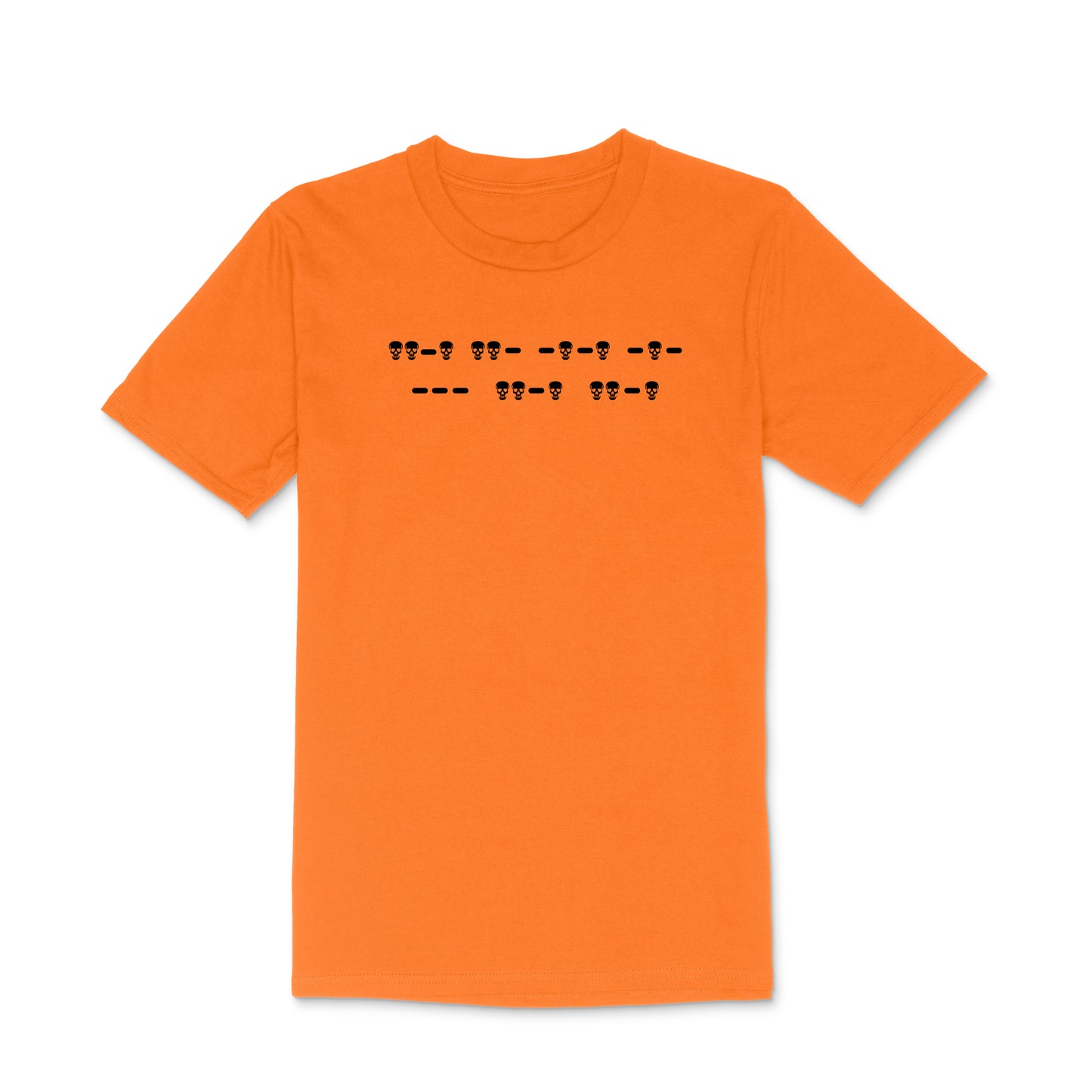 Fuck Off Morse Code (Skulls) Men's TShirt