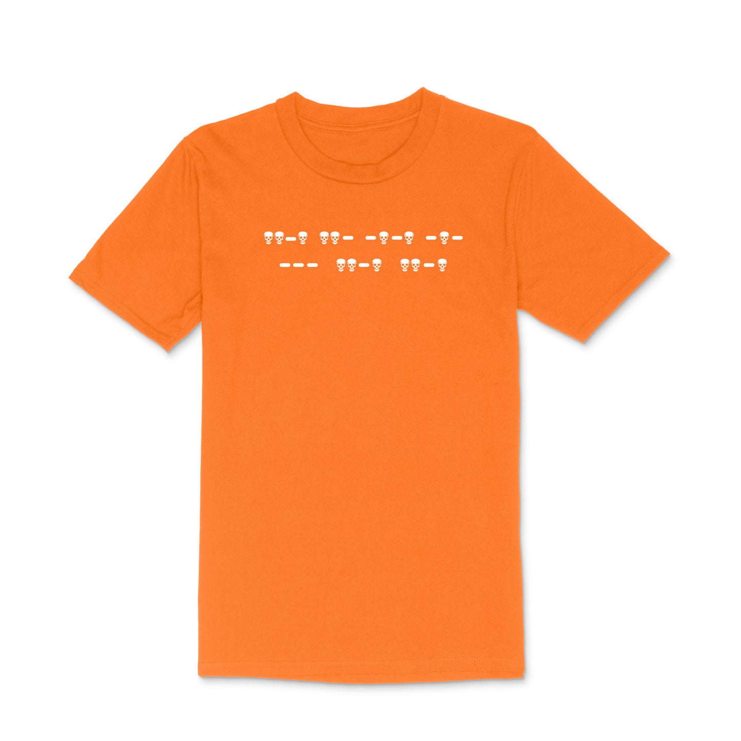 Fuck Off Morse Code (Skulls) Men's TShirt