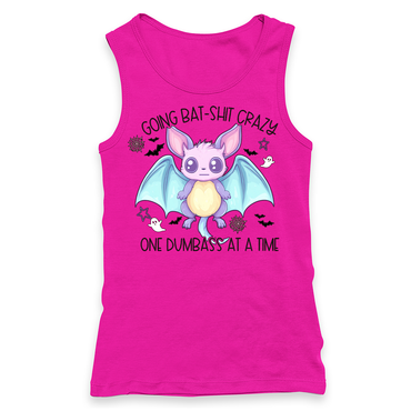 Going Bat Shit Crazy Racerback Tank