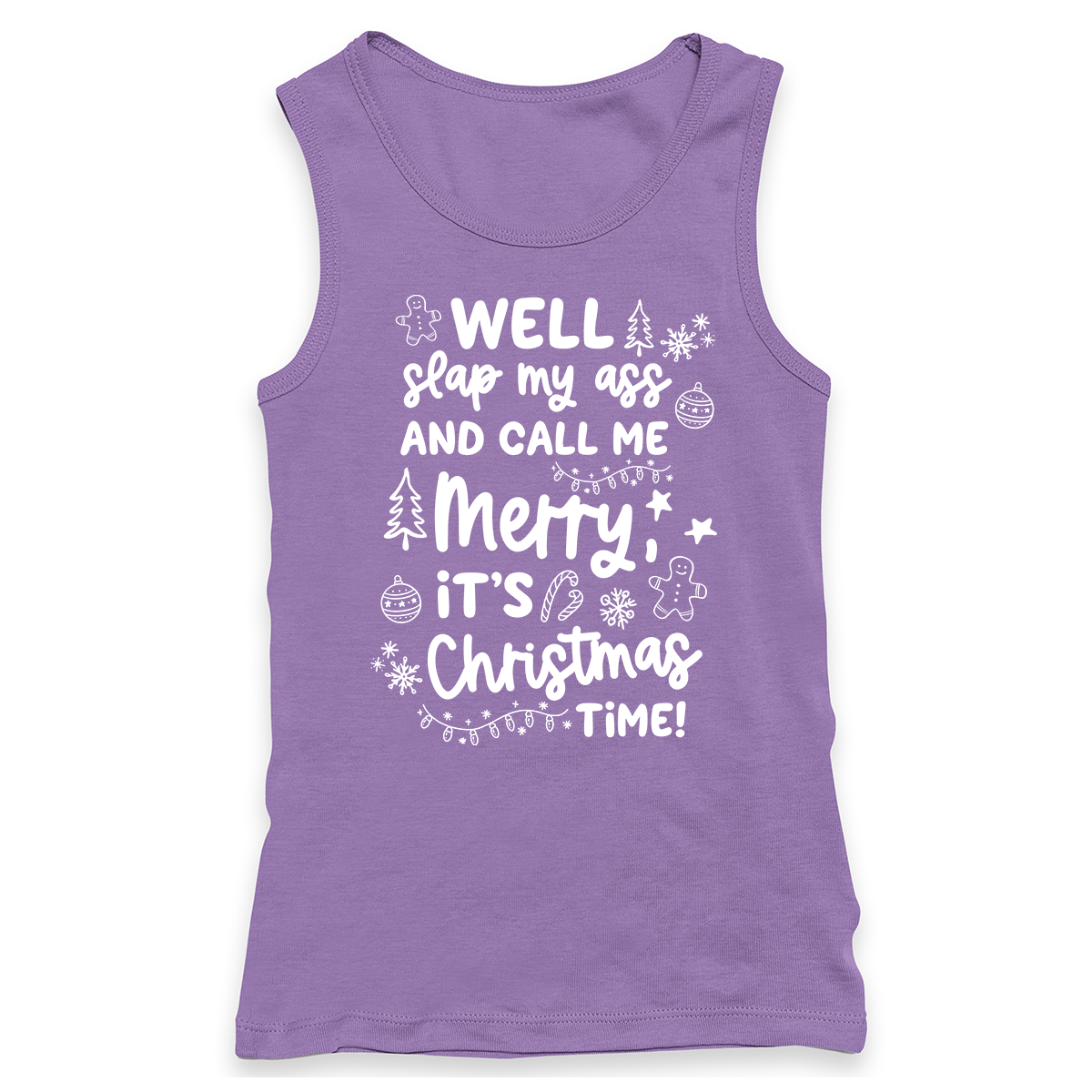 Well Slap My Ass And Call Me Merry Tank Top