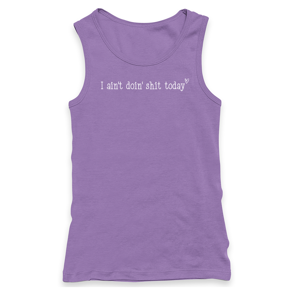 I Ain't Doin' Shit Today Racerback Tank