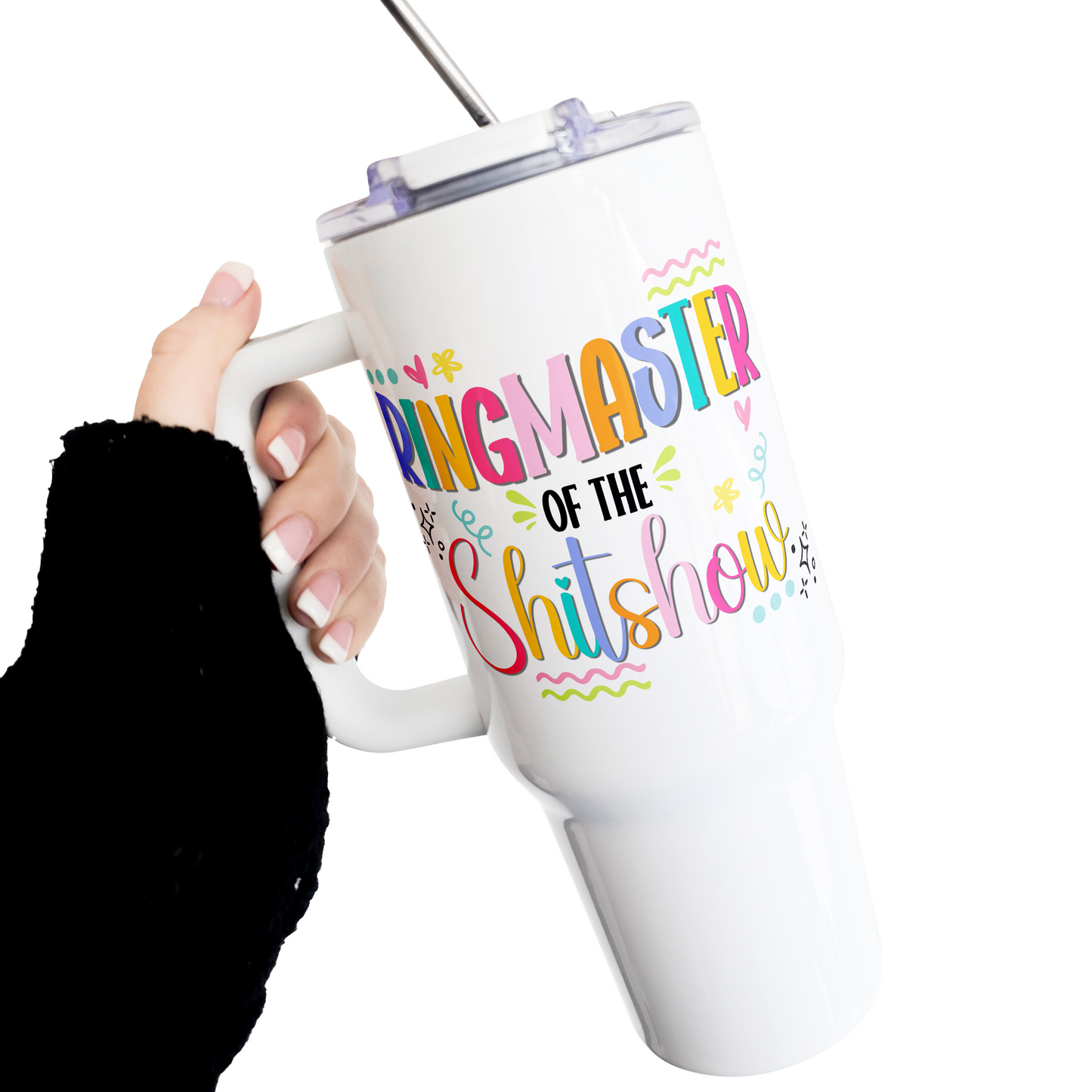 Ringmaster Of The Shitshow 40 Oz Tumbler