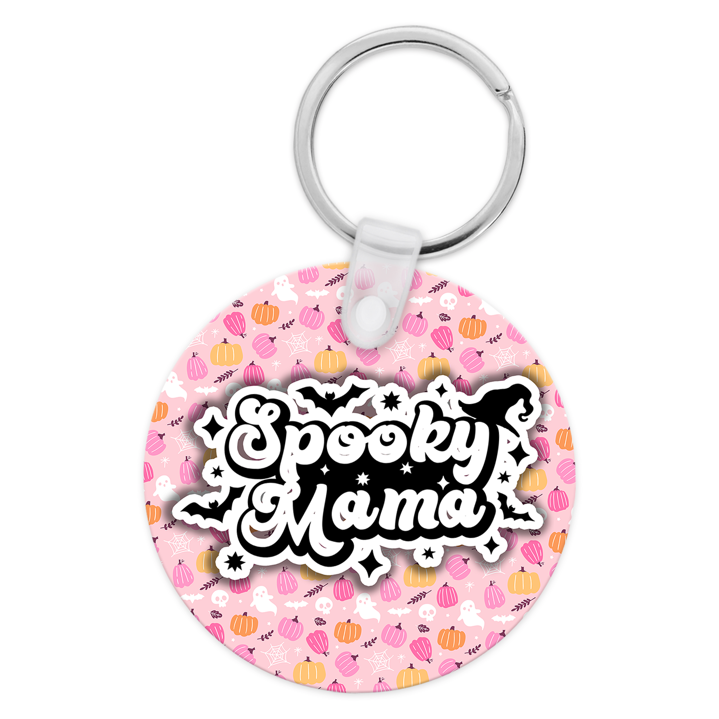 Spooky Mama Keychain
