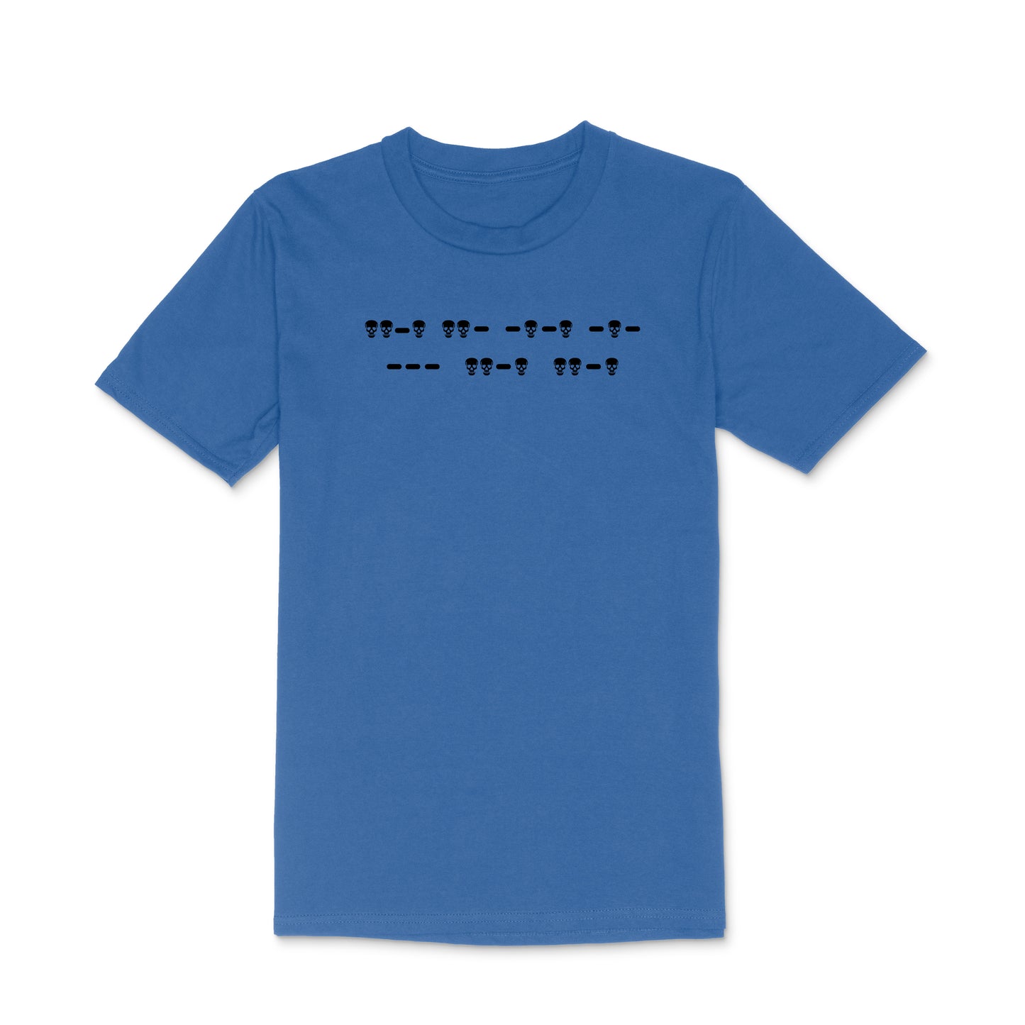 Fuck Off Morse Code (Skulls) Men's TShirt
