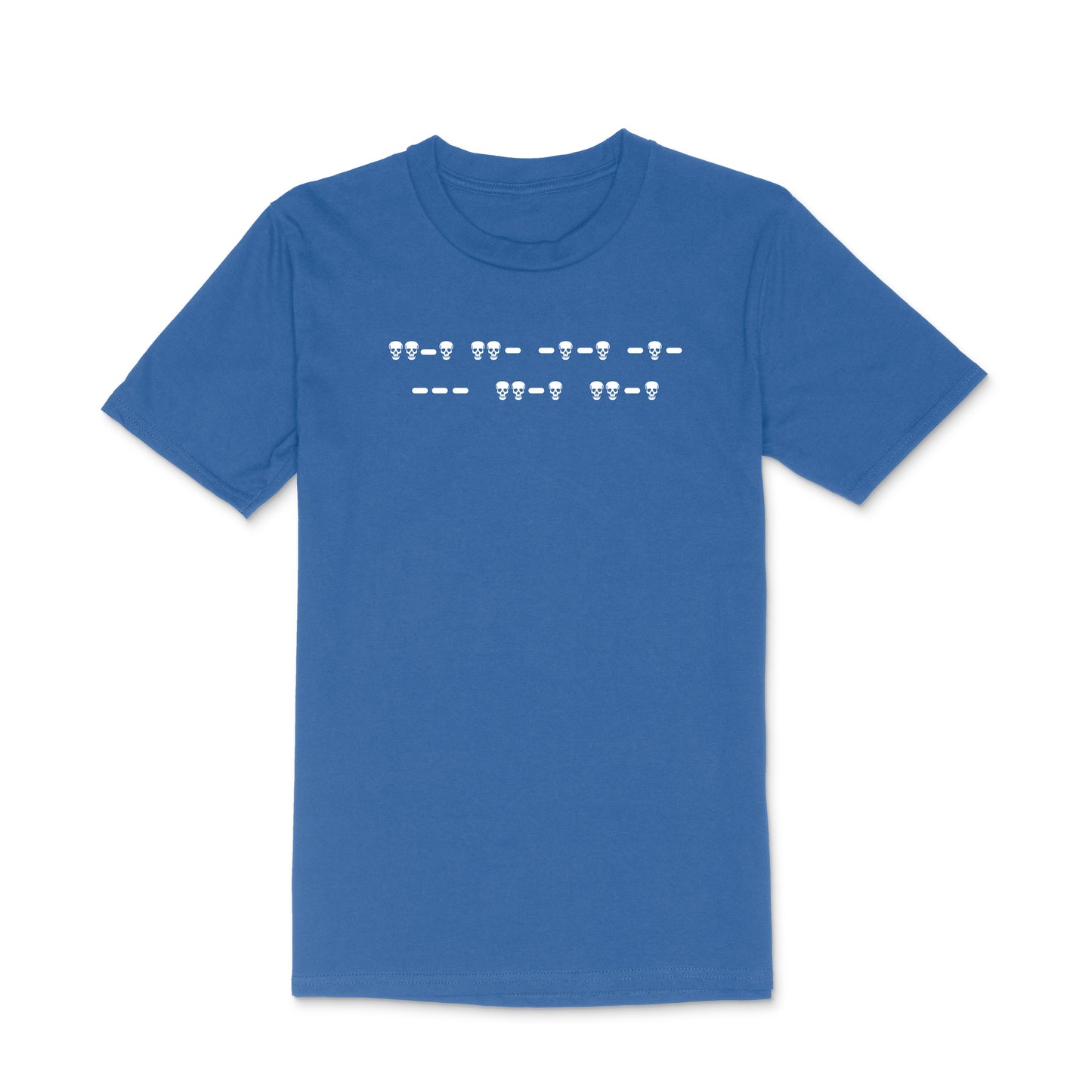 Fuck Off Morse Code (Skulls) Men's TShirt