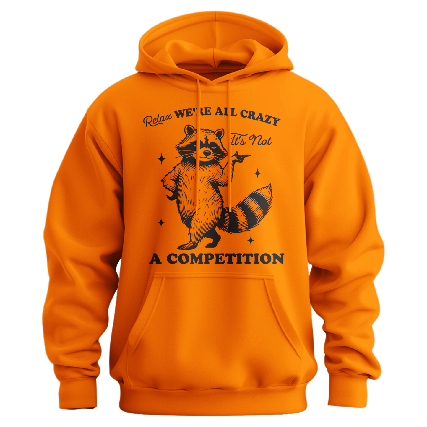 Relax, We're All Crazy, It's Not a Competition Hoodie