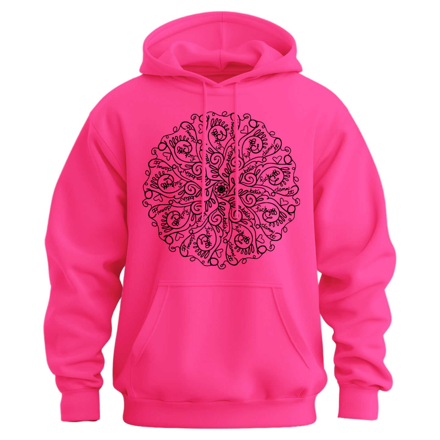 Curse Word Mandala Hoodie