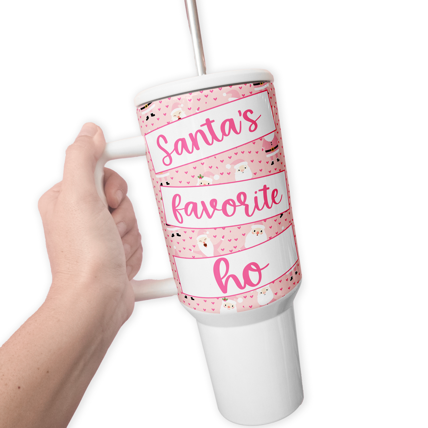 Santa's Favorite Ho 40 Oz Tumbler