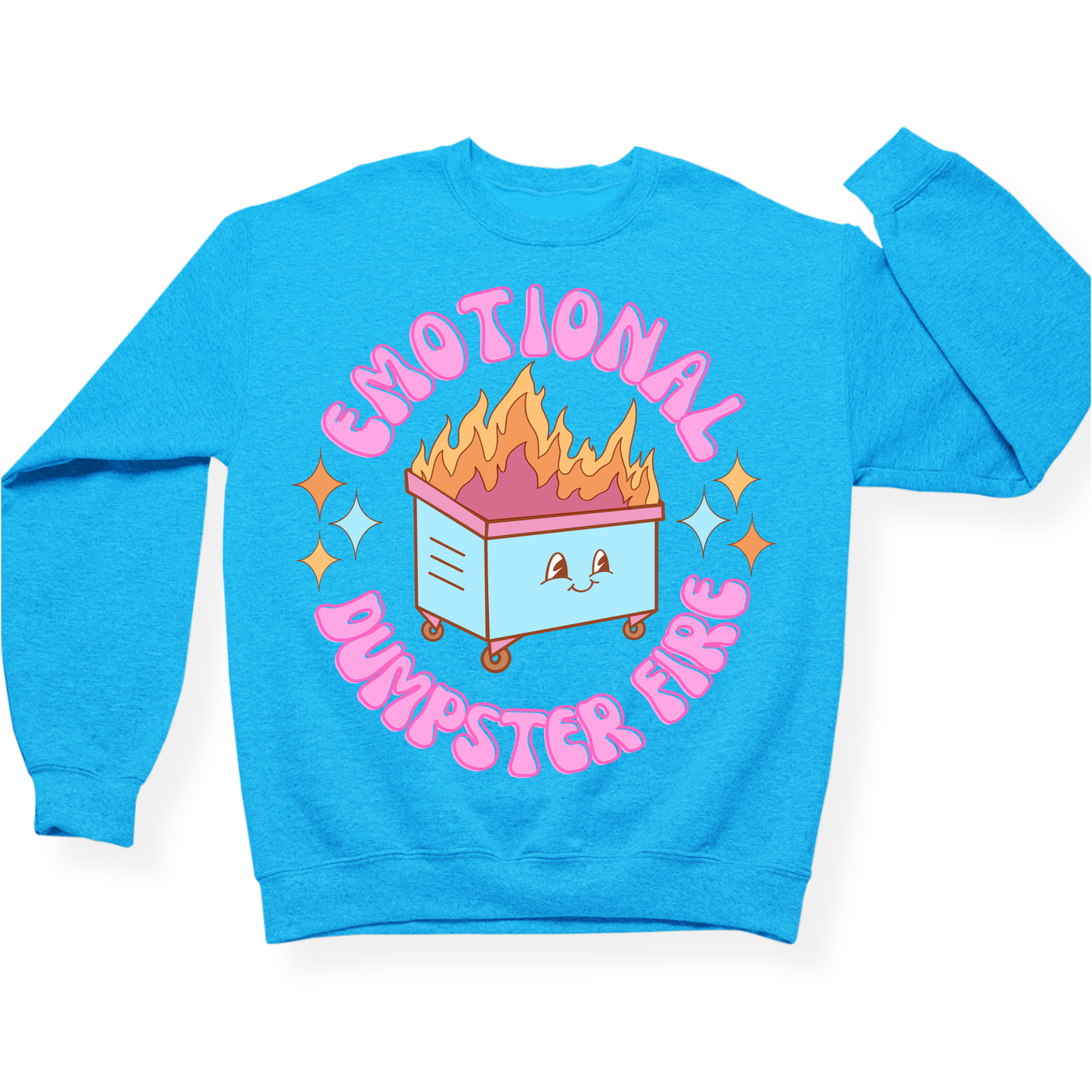 Emotional Dumpster Fire Crewneck