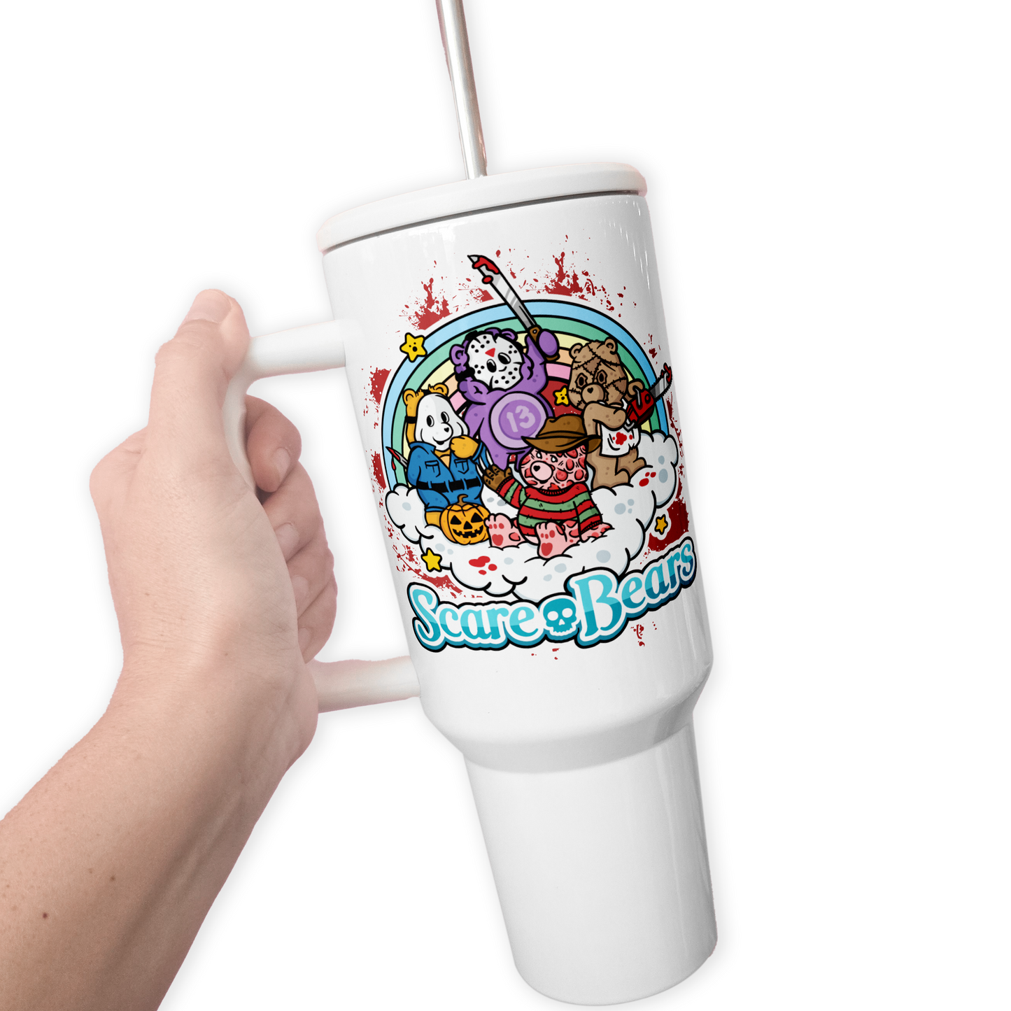 Scare Bears 40 Oz Tumbler