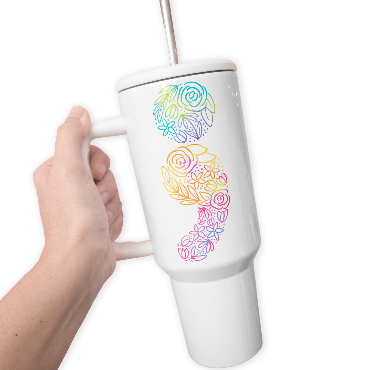 Semicolon 40 Oz Tumbler