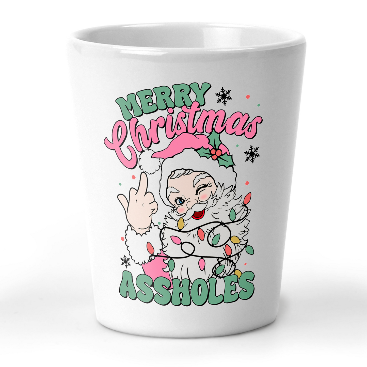 Merry Christmas Assholes Tumbler