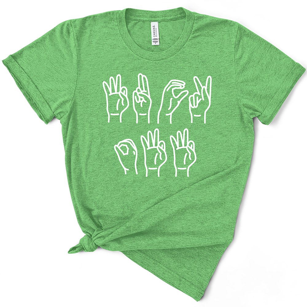 F Off Sign Language Women's Tshirt