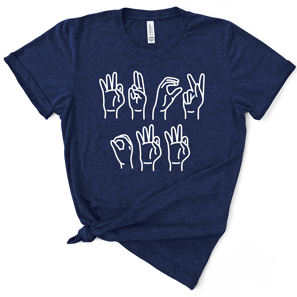 F Off Sign Language Women's Tshirt
