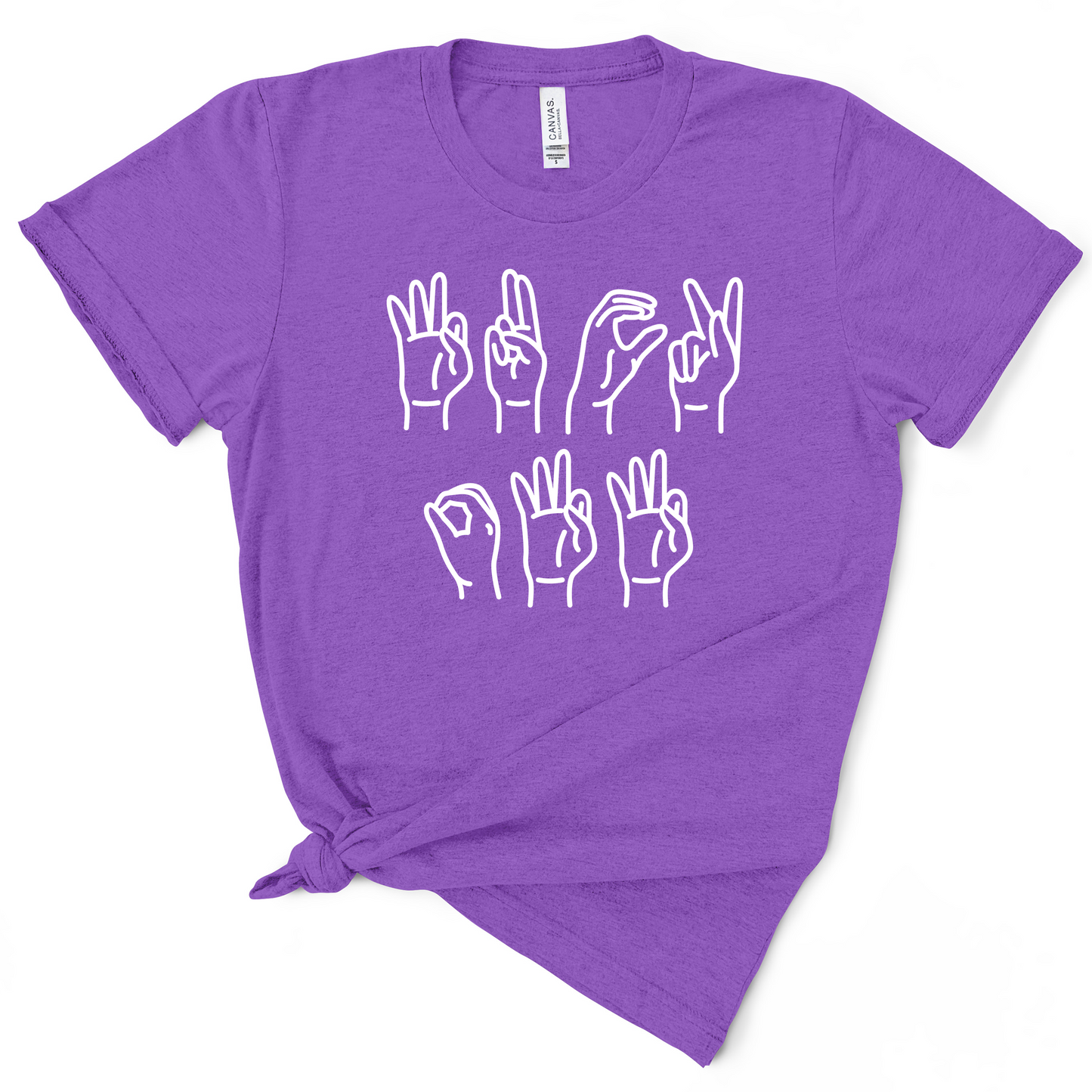 F Off Sign Language Women's Tshirt