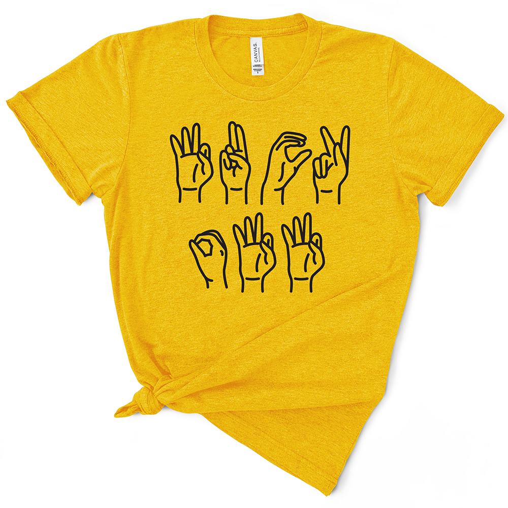 F Off Sign Language Women's Tshirt