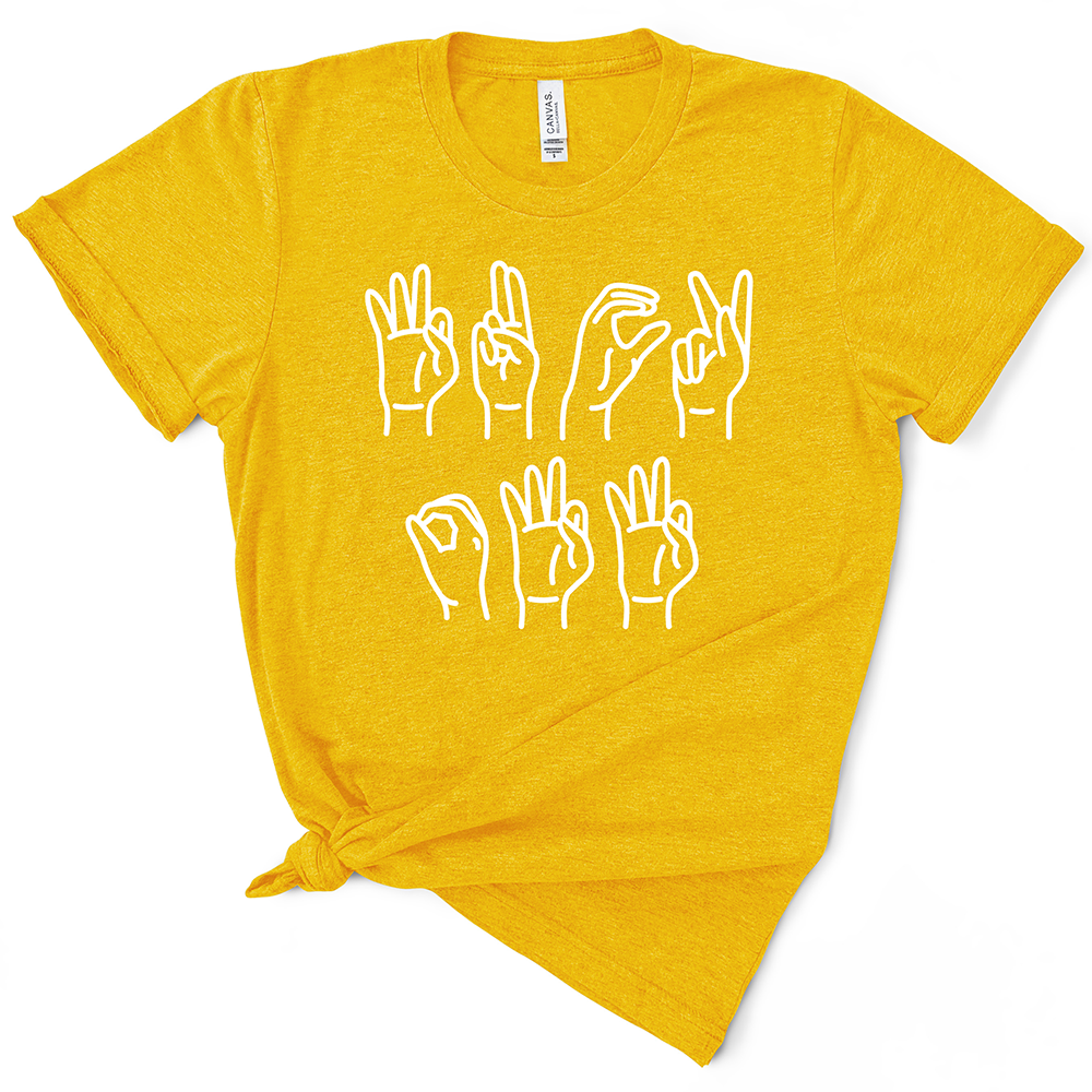 F Off Sign Language Women's Tshirt